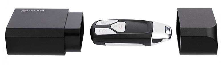 Aluminiowe etui zabezpieczające kluczyk samochodowy keyless
