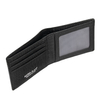 SLIM superschlanke Herrenlederbrieftasche (Schwarz, Kroko)
