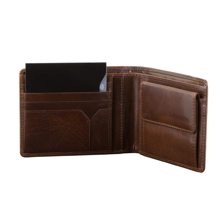 Proximity Kartenetui - Koruma (vertikal, schwarz, goldenes Logo) 5er Set.