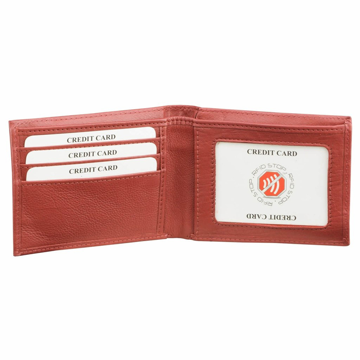 Sicherheitsbrieftasche mit Proximity-Karte (Rot)