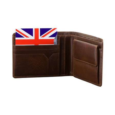 Anti-Diebstahl-Etui für Proximity-Karten (Union Jack), Satz zu 10 Stück.