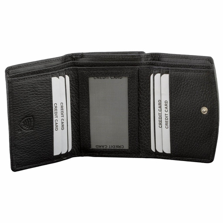 Proximity Card Wallet für Frauen (Schwarz)