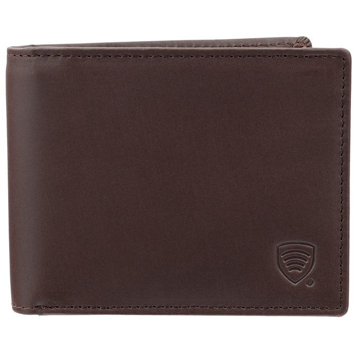 Herren-Geldbörse SLIM aus Leder (Schwarz)