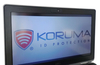 Bewegliche Webcam-Abdeckung Farbe Logo (schwarz)