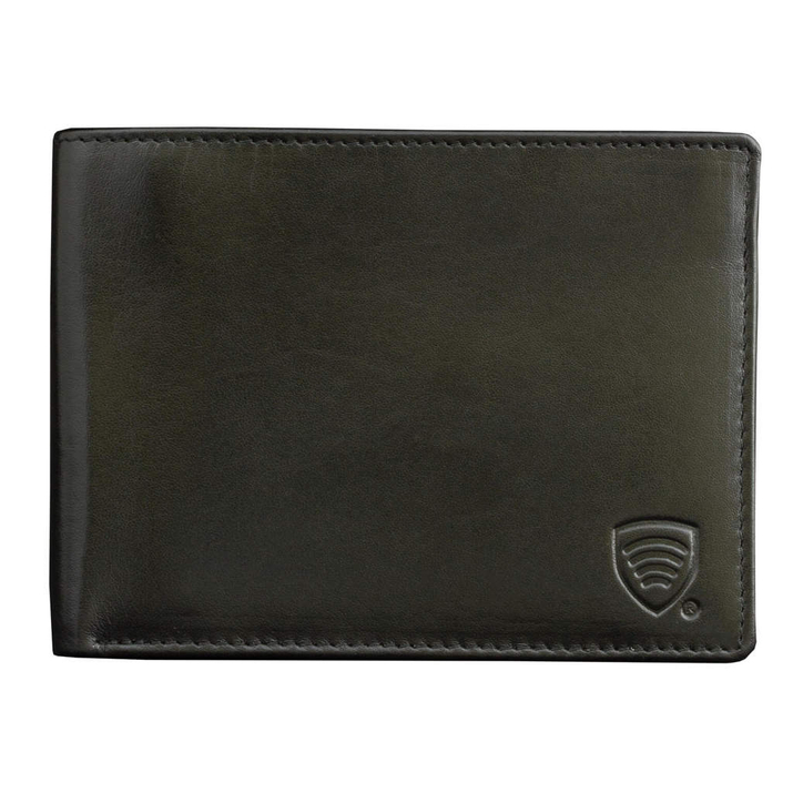 Brieftasche für 6 kontaktlose Karten (Schwarz)