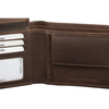Anti-Diebstahl-Brieftasche für Jugendliche 3in1 mit RFID BLOCK Schutz (braun)