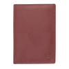 Reisebrieftasche für kontaktlose Karten und biometrischen Reisepass (Maroon)
