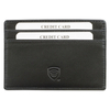 Lederetui mit RFID-Kartensperre (Schwarz)