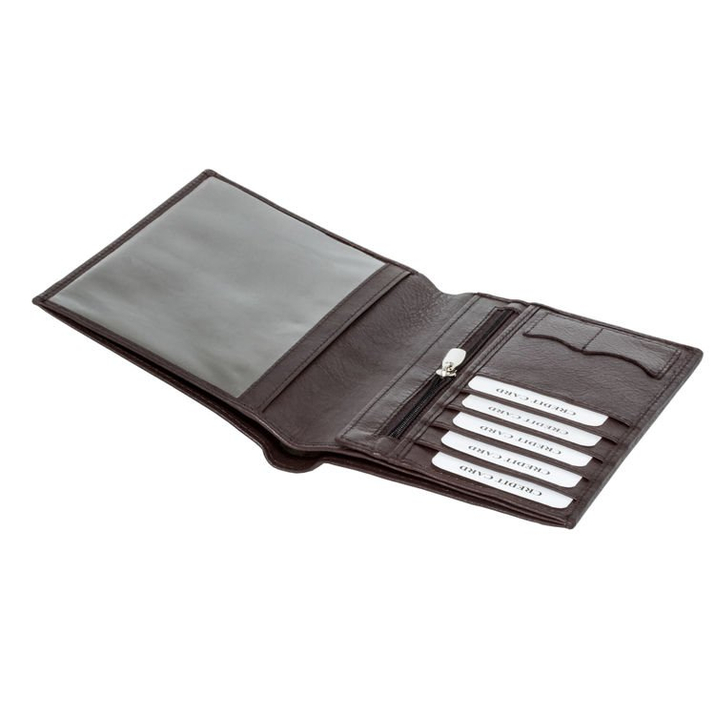 RFID-blockierende Schutztasche - für Reisende (Braun)