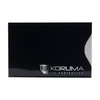 Proximity Kartenetui - Koruma (vertikal, schwarz, silbernes Logo) 10er Set.