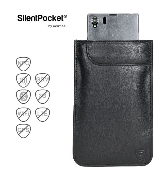 SilentPocket® Anti-Spionage-Handyhülle