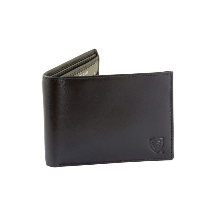 Brieftasche für 6 kontaktlose Karten (Schwarz)