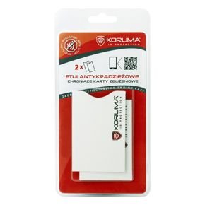 Etui für diebstahlsichere Kartenblockierung (2 pro Blister)