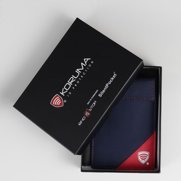 Keyless Protector - Autoschlüssel-Etui (navy blau/rot)
