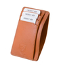 RFID-Kartenetui aus Leder (Orange)