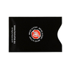 Proximity Kartenetui - Koruma (vertikal, schwarz, silbernes Logo) 10er Set.