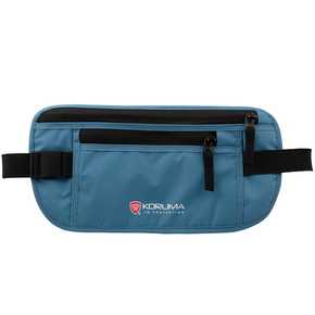 Diskrete Wandertasche mit RFID-Schutz (schwarz)