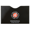  Proximity Kartenetui - Koruma (horizontal, schwarz, goldenes Logo) 10er Set.