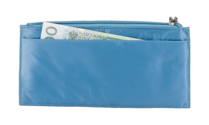 Brieftasche mit Annäherungskartensicherung (türkis) horizontal