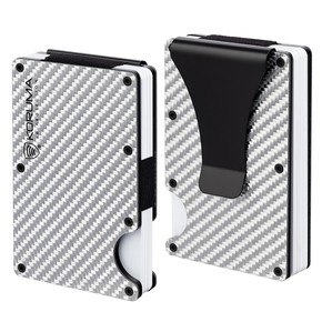 Aluminium-Diebstahlschutzhülle für Proximity-Karten (Silber, Carbon)